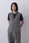 YLEVE / SUPER120’S CHAMBRAY WOOL VEST イレーヴ/YLEVE