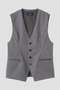 YLEVE / SUPER120’S CHAMBRAY WOOL VEST イレーヴ/YLEVE