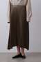 YLEVE / VINTAGE PIGMENTDYE WOOL PLEATED SKIRT イレーヴ/YLEVE