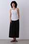 YLEVE / FINX COTTON WEATHER SKIRT イレーヴ/YLEVE ブラック