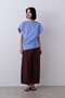 YLEVE / FINX COTTON WEATHER SKIRT イレーヴ/YLEVE ワイン