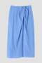 YLEVE / FINX COTTON WEATHER SKIRT イレーヴ/YLEVE ブルー