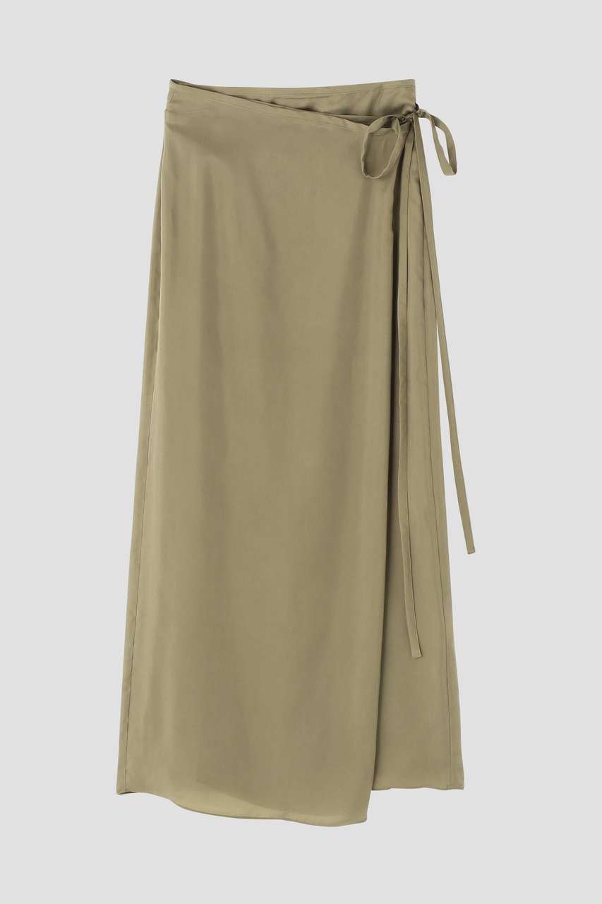 イレーヴ/YLEVEのYLEVE / SMOKY CUPRA SKIRT(ベージュ/1686130110)