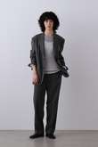 YLEVE / VINTAGE PIGMENTDYE WOOL TROUSERS