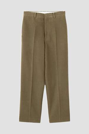 イレーヴ/YLEVEのYLEVE / VINTAGE PIGMENTDYE WOOL TROUSERS(110600/110601)