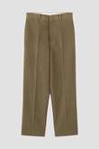 YLEVE / VINTAGE PIGMENTDYE WOOL TROUSERS