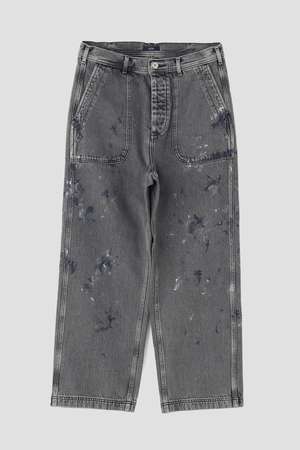 イレーヴ/YLEVEのYLEVE / HAND PAINT DENIM M45 PANTS(110600/110604)