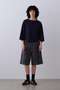 YLEVE / HAND PAINT DENIM SHORTS イレーヴ/YLEVE ブラック