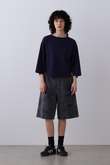 YLEVE / HAND PAINT DENIM SHORTS