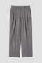 YLEVE / SUPER120S CHAMBRAY WOOL 3TACK TROUSERS イレーヴ/YLEVE