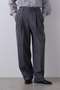YLEVE / SUPER120S CHAMBRAY WOOL 3TACK TROUSERS イレーヴ/YLEVE