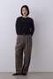 YLEVE / SUPER120S CHAMBRAY WOOL 3TACK TROUSERS イレーヴ/YLEVE ブラウン