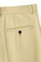 YLEVE / 100/2 GV TWILL DOUBLE WEAVE CURVED TROUSERS イレーヴ/YLEVE