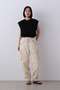 YLEVE / HIGH DENSITY TYPEWRITER COTTON CARGO PANTS イレーヴ/YLEVE イエロー