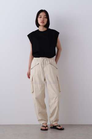 イレーヴ/YLEVEのYLEVE / HIGH DENSITY TYPEWRITER COTTON CARGO PANTS(110600/110601)