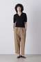 YLEVE / HIGH TWIST COTTON PANTS イレーヴ/YLEVE ベージュ