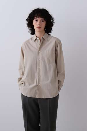 イレーヴ/YLEVEのYLEVE / COTTON SILK TYPEWRITER SHIRT(110400/110403)