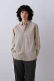 YLEVE / COTTON SILK TYPEWRITER SHIRT