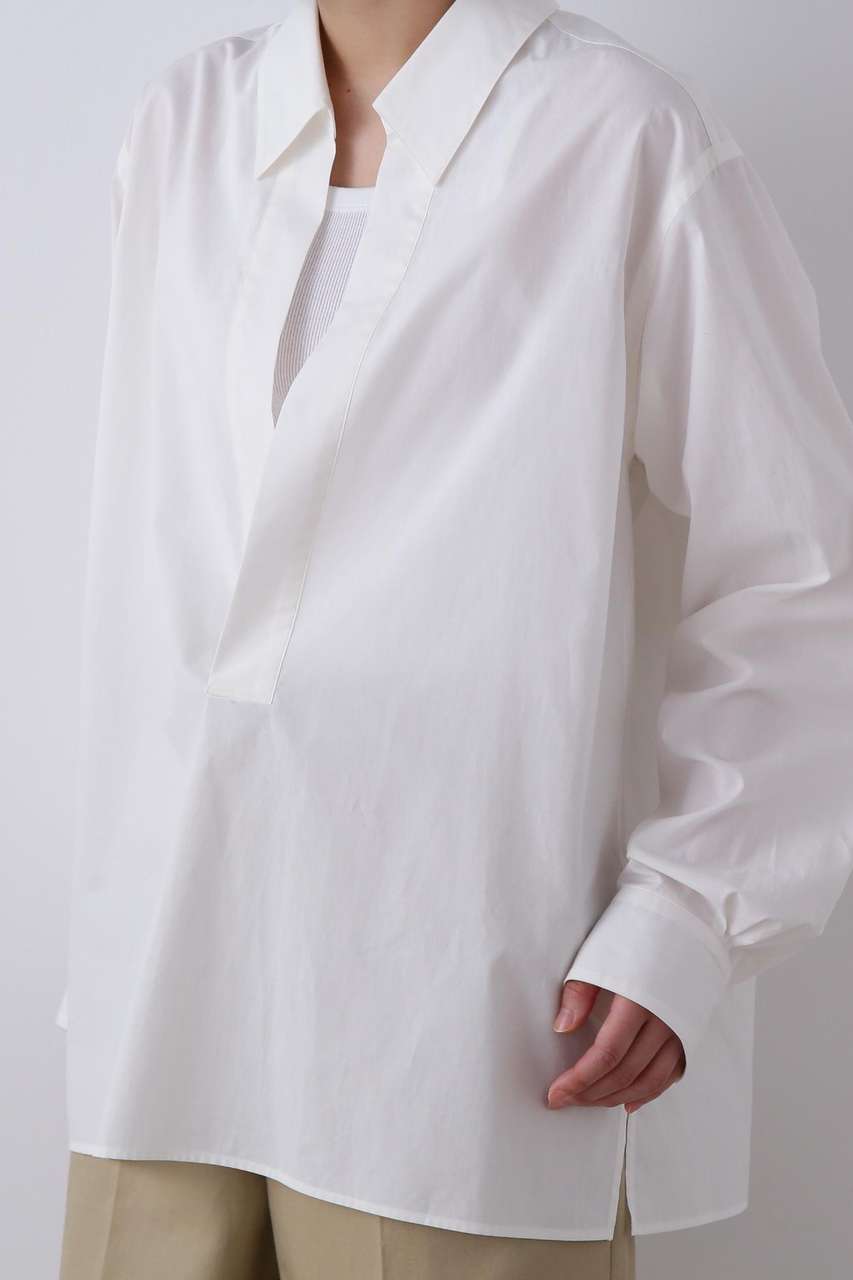 YLEVE(イレーヴ)｜YLEVE / COTTON SILK TYPEWRITER SKIPPER SHIRT