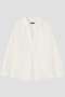 YLEVE / COTTON SILK TYPEWRITER SKIPPER SHIRT イレーヴ/YLEVE