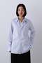YLEVE / COTTON BROAD CLOTH LAYERED SHIRT イレーヴ/YLEVE ブルー