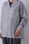 YLEVE / ACETATE CUPRA STRIPE PAJAMA SHIRT イレーヴ/YLEVE