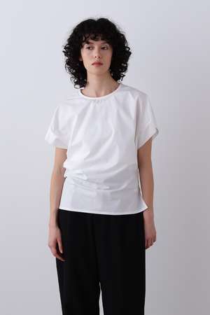 イレーヴ/YLEVEのYLEVE / FINX COTTON WEATHER ASYMMETRY PULLOVER SHIRT(110400/110402)