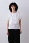 YLEVE / FINX COTTON WEATHER ASYMMETRY PULLOVER SHIRT