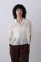 YLEVE / COTTON RAMIE VOILE HAND STITCH SHIRT イレーヴ/YLEVE ホワイト