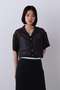 YLEVE / COTTON VOILE LAWN SHORT SLEEVE SHIRT イレーヴ/YLEVE グレー