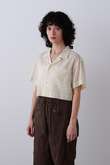 YLEVE / COTTON VOILE LAWN SHORT SLEEVE SHIRT