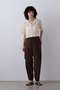 YLEVE / COTTON VOILE LAWN SHORT SLEEVE SHIRT イレーヴ/YLEVE
