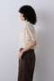 YLEVE / COTTON VOILE LAWN SHORT SLEEVE SHIRT イレーヴ/YLEVE
