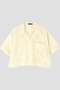 YLEVE / COTTON VOILE LAWN SHORT SLEEVE SHIRT イレーヴ/YLEVE