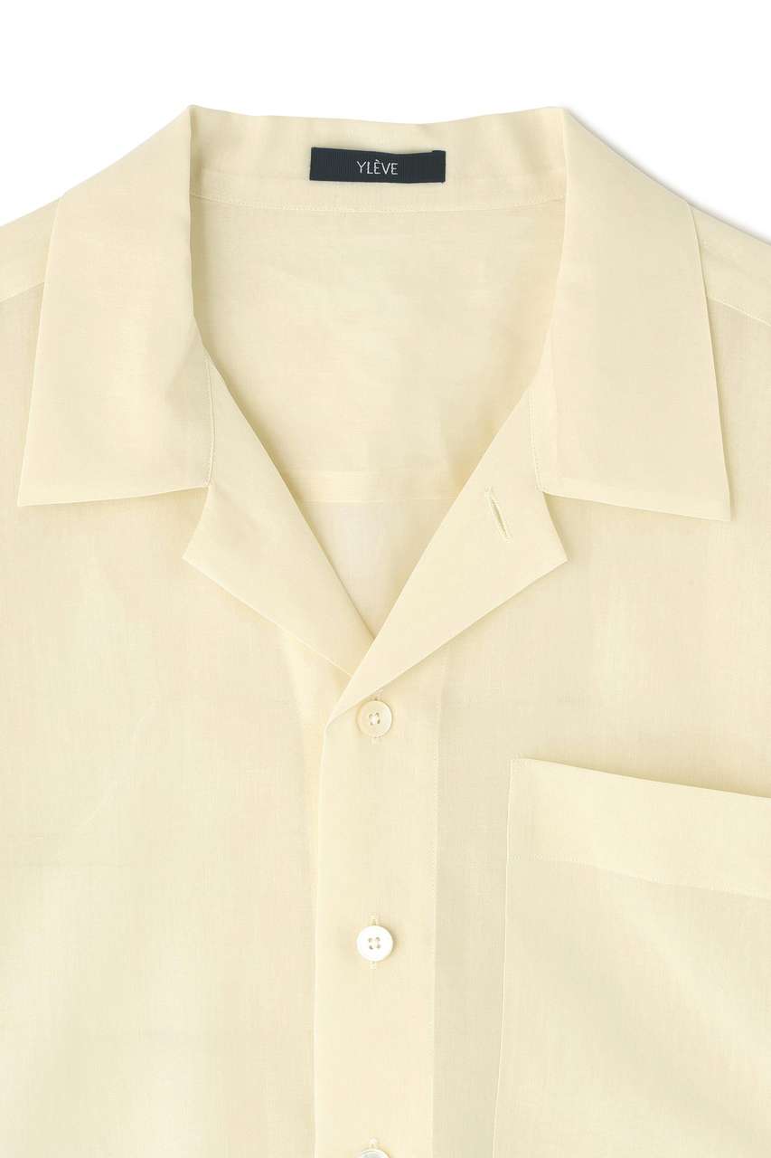 YLEVE(イレーヴ)｜YLEVE / COTTON VOILE LAWN SHORT SLEEVE SHIRT