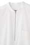 YLEVE / COTTON CUPRA HALF ZIP SHIRT イレーヴ/YLEVE