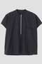 YLEVE / COTTON CUPRA HALF ZIP SHIRT イレーヴ/YLEVE