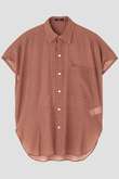 YLEVE / COTTON SILK CHECK SHIRT