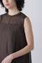 YLEVE / GAS SINGEING COTTON BOIL ORGANDY ONE PIECE イレーヴ/YLEVE