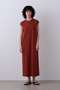 YLEVE / ORGANIC COTTON BIO SLEEVELESS ONE PIECE イレーヴ/YLEVE ブラウン