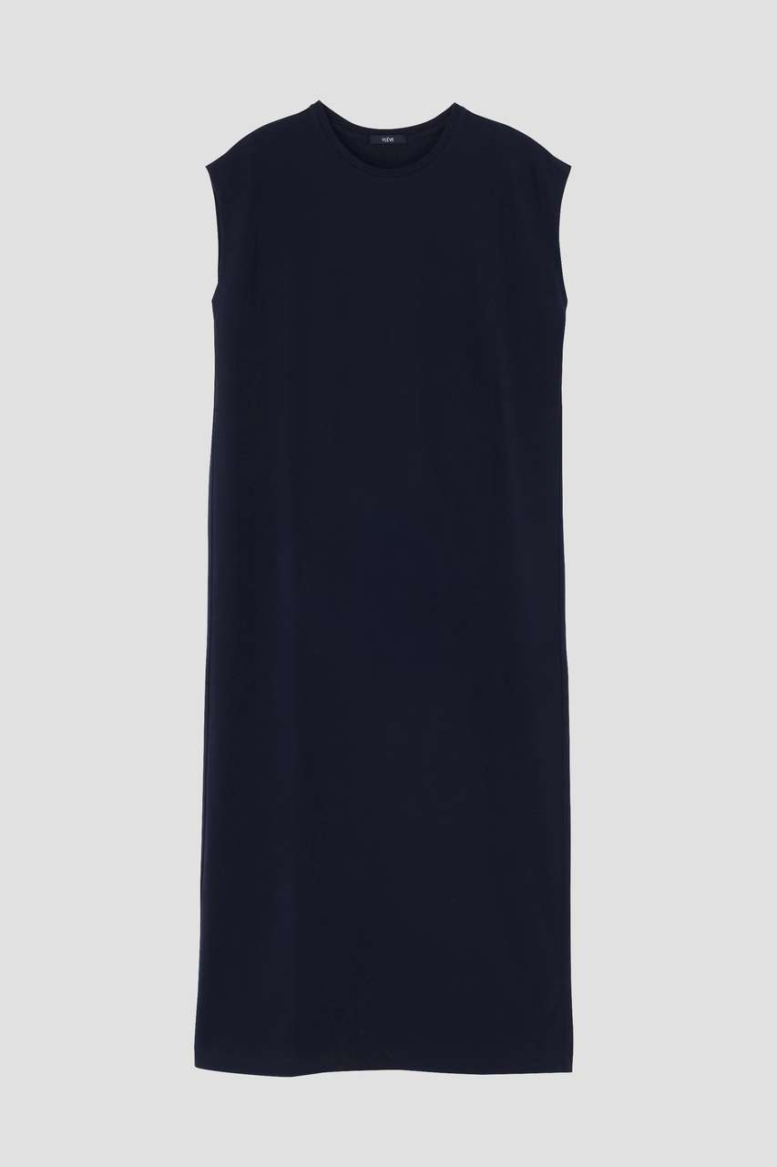 イレーヴ/YLEVEのYLEVE / ORGANIC COTTON BIO SLEEVELESS ONE PIECE(ネイビー/1686155589)