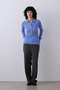 YLEVE / WOOL SILK CASHMERE RIB KNIT POLO イレーヴ/YLEVE