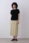 YLEVE / COTTON LINEN KNIT ASYMMETRY PULLOVER イレーヴ/YLEVE