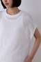 YLEVE / COTTON LINEN KNIT ASYMMETRY PULLOVER イレーヴ/YLEVE