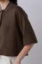 YLEVE / COTTON LINEN KNIT POLO イレーヴ/YLEVE