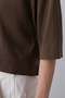 YLEVE / COTTON LINEN KNIT POLO イレーヴ/YLEVE