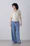 YLEVE / SILK LINEN NEP POLO イレーヴ/YLEVE