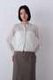 YLEVE / SHEER RIB KNIT CARDIGAN イレーヴ/YLEVE ブルー