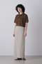 YLEVE / ICE COTTON OPEN COLLAR KNIT イレーヴ/YLEVE