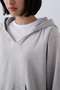 YLEVE / ORGANIC COTTON SUN FADED SWEAT HOODIE イレーヴ/YLEVE